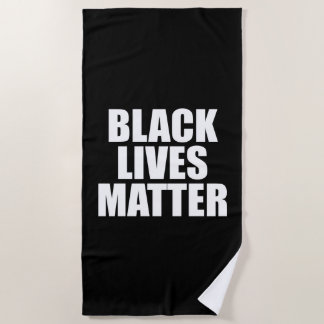 Serviette De Plage La vie noire importe
