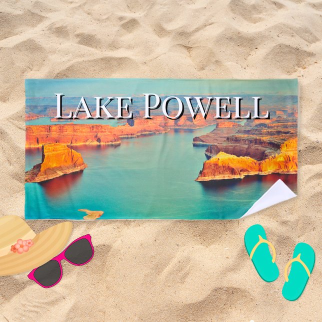 Serviette De Plage Lac Powell (Lake Powell Beach Towel)