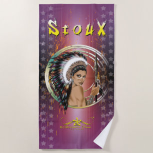 Serviette De Plage Lady Sioux