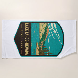 Serviette De Plage Lake Tahoe-Nevada State Park