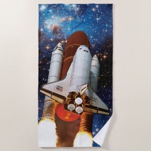 Serviette De Plage Lancement de la navette spatiale Atlantis de la NA