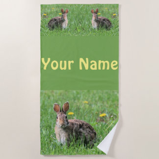 Serviette De Plage Lapin