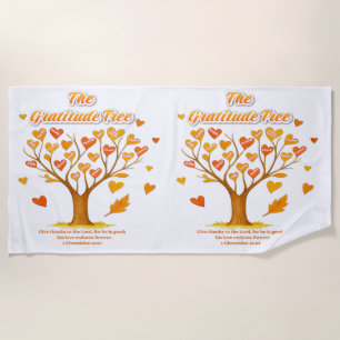 Serviette de plage "L'arbre généalogique"