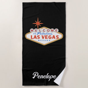 Serviette De Plage Las Vegas Bachelorette Party Cadeau Favoriser serv