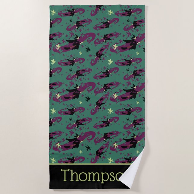 Serviette De Plage L'Assistant D'Oz™ | Motif Wicked Witch™ (Devant)
