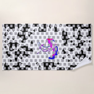Serviette De Plage #lasurfeusemermaid #SWAG@MAGHIE.ORG