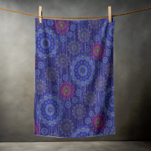 Le Berry floral pluvieux fibres scatter texturé