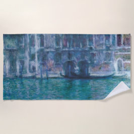 Serviette De Plage Le palais da Mula Claude Monet