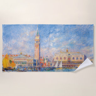 Serviette De Plage Le Palais des Doges, Venise par Renoir