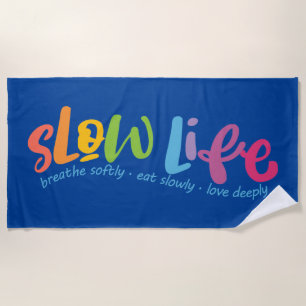 Serviette De Plage Lenteur