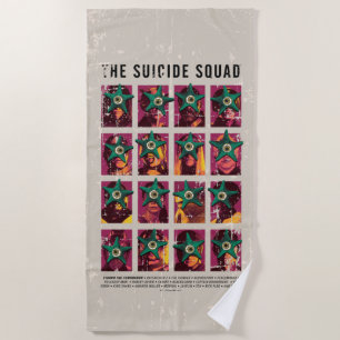Serviette De Plage L'équipe du suicide   Édition Starro Squad