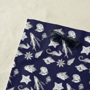 Serviette De Plage Les créatures de l'océan