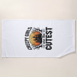 Serviette De Plage Les Filles Flippantes Sont Les Plus Mignonnes Vect