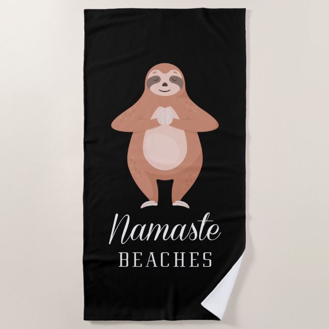 Serviette De Plage Les plages de Namaste (Devant)