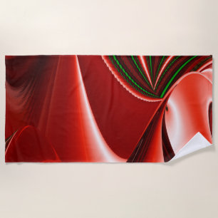 Serviette De Plage L'esprit de l'amour et de l'espoir Abstrait 3D Rai