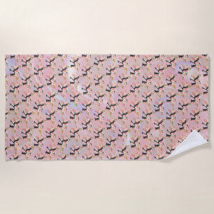 Serviette De Plage Lettre K