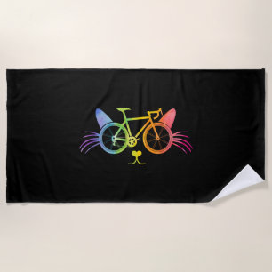 Serviette De Plage Lgbt pour vélos