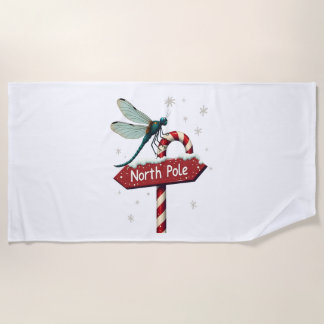 Serviette De Plage libellule du pôle Nord