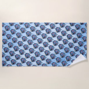 Serviette De Plage Licorne