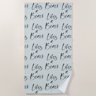 Serviette De Plage lifes une plage