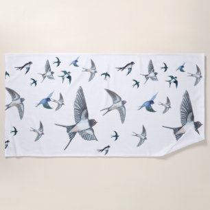 Serviette De Plage L'Illustration De L'Avalière Volante