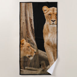 Serviette de plage Lioness