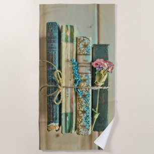 Serviette De Plage Lire le cadeau des amoureux