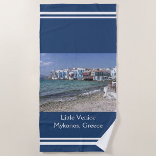Serviette De Plage Little Venice, Grèce