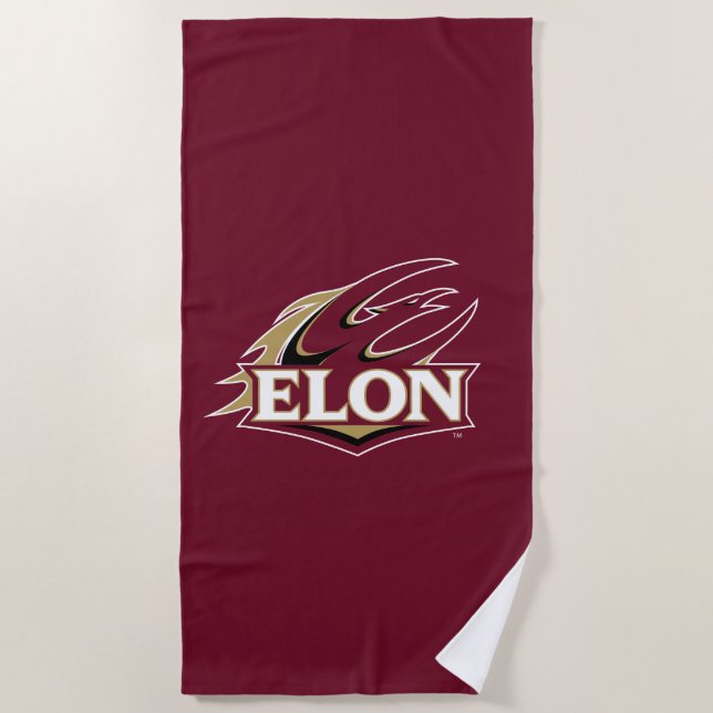 Serviette De Plage Logo Elon Phoenix (Devant)