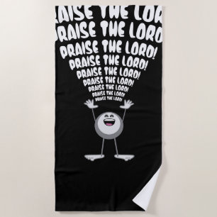 Serviette De Plage Louange Le Seigneur Emoji