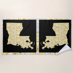 SERVIETTE DE PLAGE LOUISIANA