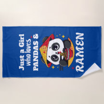 Love Pandas and Ramen (texte blanc)