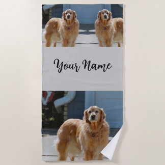 Serviette De Plage Lumière dorée