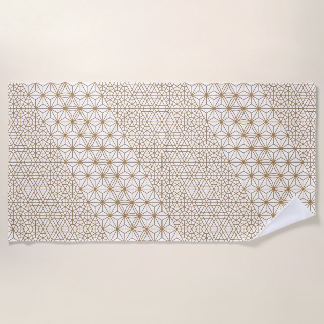 Serviette De Plage Luxe (Devant)