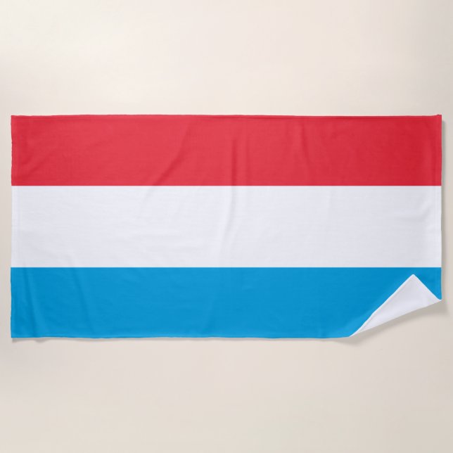 Serviette De Plage Luxembourg (Devant)