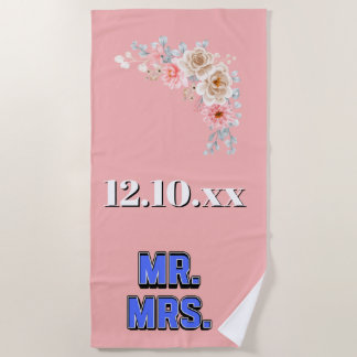 Serviette De Plage M. & Mme