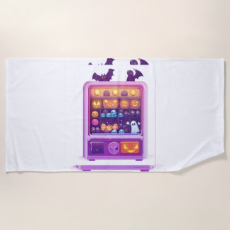 Serviette De Plage Machine à griffe de bonbons