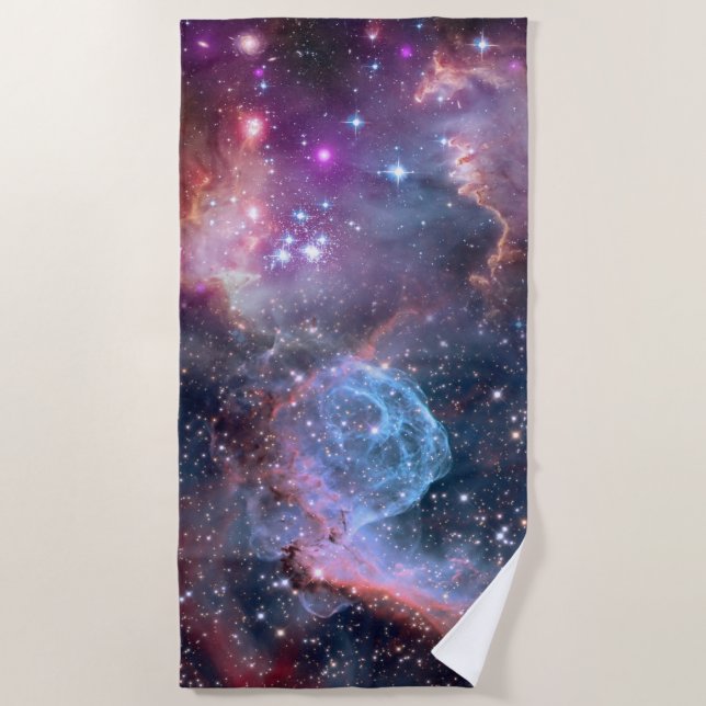 Serviette de plage Magical Galaxy (Devant)