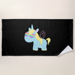 Serviette De Plage Magie de licorne