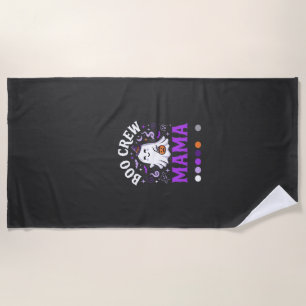 Serviette De Plage Magie de maman boo Halloween