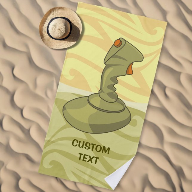 Serviette De Plage Manche à balai (Créateur téléchargé)