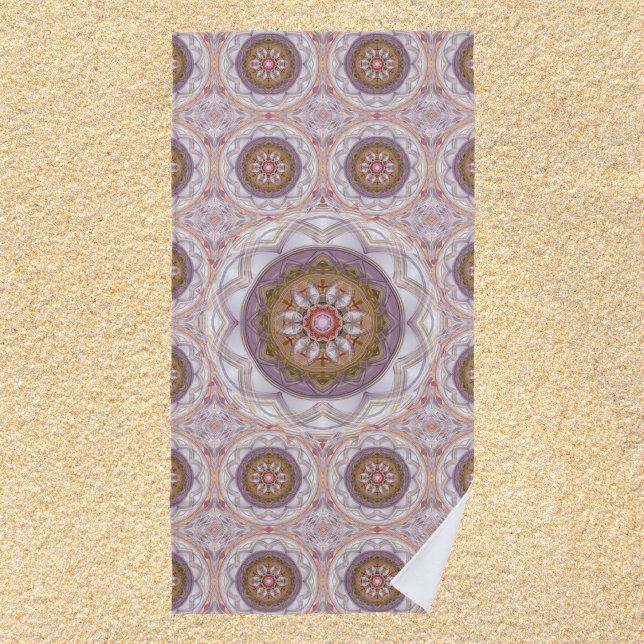 Serviette de plage Mandala 9 (Créateur téléchargé)