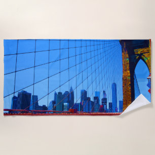 Serviette De Plage Manhattan 3000