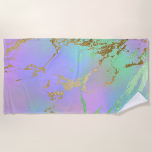 Serviette De Plage Marbre millénaire   Playbow Pastel Ombre