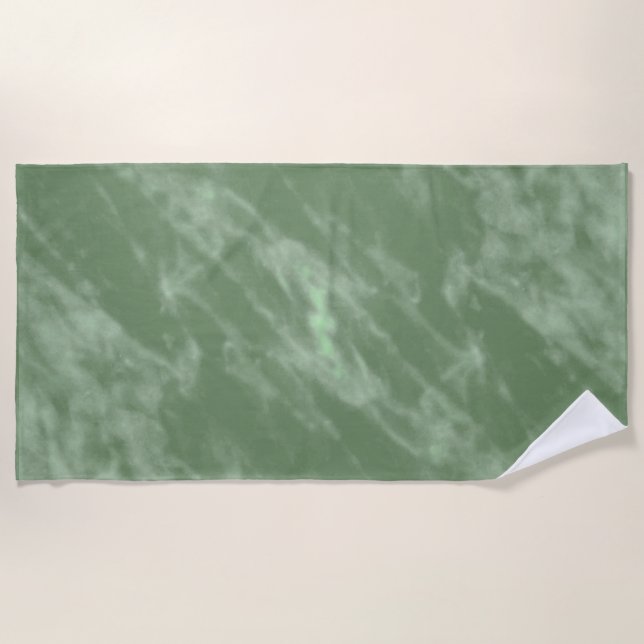 Serviette De Plage Marbre vert (Devant)