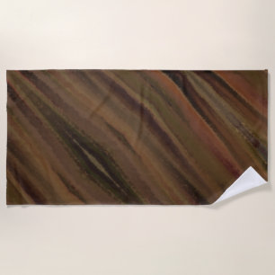 Serviette De Plage Marron Est Ma Couleur Préférée