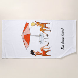 Serviette De Plage Meilleur ami