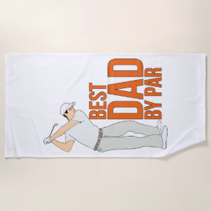 Serviette De Plage Meilleur papa par rapport