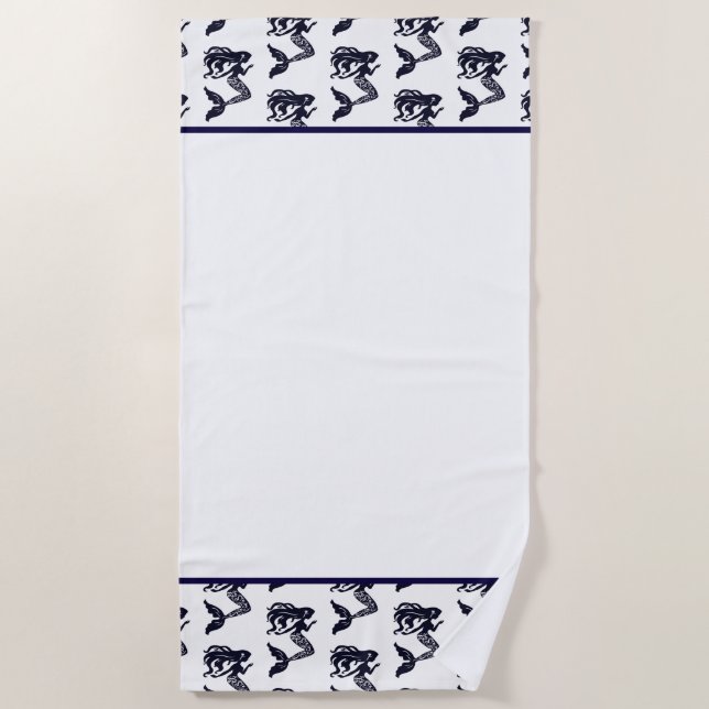 Serviette de plage Mermaid (Devant)
