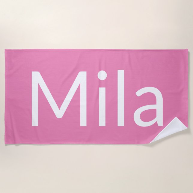 Serviette De Plage Mila (Devant)